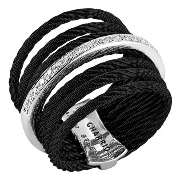 Charriol Celtic Noir Ring - Picture 2 of 7